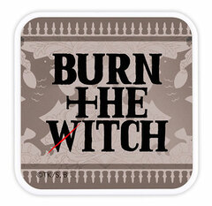 BURN THE WITCH USB 2-Port AC Adapter Logo