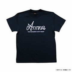 Boku no Kokoro no Yabai Yatsu Anna Yamada Sign T-shirt BK XL Size