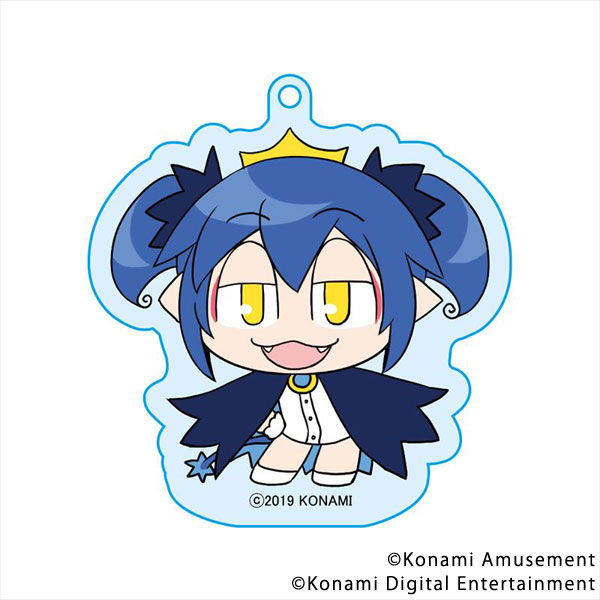 Bomber Girl Acrylic Keychain Aqua
