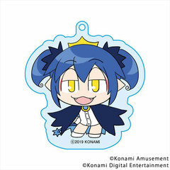 Bomber Girl Acrylic Keychain Aqua