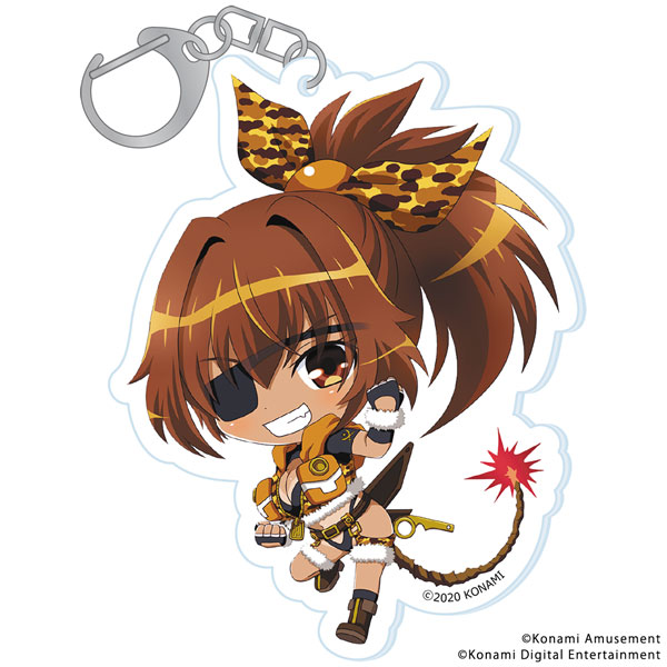 Bomber Girl Puchichoko Acrylic Keychain Oren