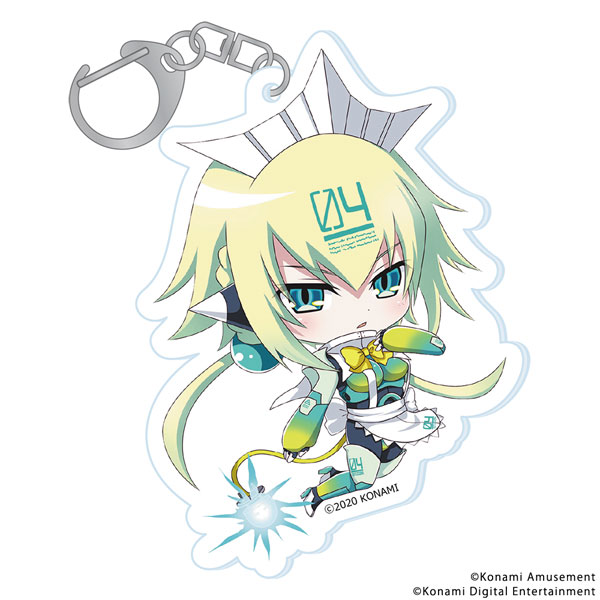 Bomber Girl Puchichoko Acrylic Keychain Emera