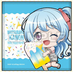 BanG Dream! Girls Band Party! Hand Towel Mugyutto Ice Cream ver. Kanon Matsubara