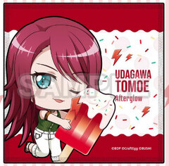BanG Dream! Girls Band Party! Hand Towel Mugyutto Ice Cream ver. Tomoe Udagawa