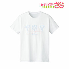 Cardcaptor Sakura: Clear Card Key Motif Line Art T-shirt Ladies' XL
