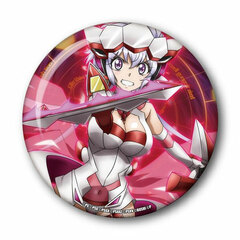Senki Zessho Symphogear XD UNLIMITED Choi Deka Tin Badge Chris Yukine