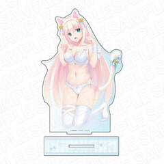 Aria the Scarlet Ammo Deka Acrylic Stand Lisa Ave du Ang Cat Ear Lingerie ver.