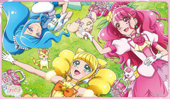 Character Rubber Mat Healin' Good Pretty Cure (A) (ENR-037)