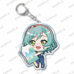 BanG Dream! Girls Band Party! Mugyutto Acrylic Keychain Ice Cream ver. Hina Hikawa