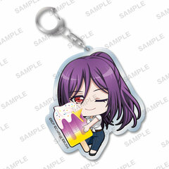 BanG Dream! Girls Band Party! Mugyutto Acrylic Keychain Ice Cream ver. Kaoru Seta