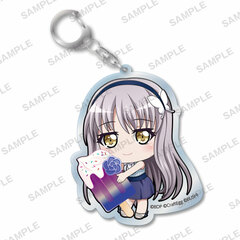 BanG Dream! Girls Band Party! Mugyutto Acrylic Keychain Ice Cream ver. Yukina Minato