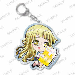 BanG Dream! Girls Band Party! Mugyutto Acrylic Keychain Ice Cream ver. Kokoro Tsurumaki