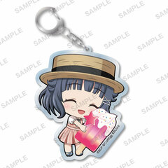 BanG Dream! Girls Band Party! Mugyutto Acrylic Keychain Ice Cream ver. Rimi Ushigome