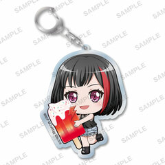BanG Dream! Girls Band Party! Mugyutto Acrylic Keychain Ice Cream ver. Ran Mitake