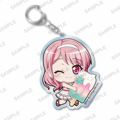 BanG Dream! Girls Band Party! Mugyutto Acrylic Keychain Ice Cream ver. Aya Maruyama