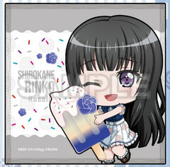 BanG Dream! Girls Band Party! Hand Towel Mugyutto Ice Cream ver. Rinko Shirokane