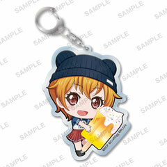 BanG Dream! Girls Band Party! Mugyutto Acrylic Keychain Ice Cream ver. Hagumi Kitazawa