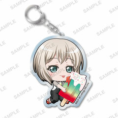 BanG Dream! Girls Band Party! Mugyutto Acrylic Keychain Ice Cream ver. Moca Aoba