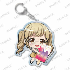 BanG Dream! Girls Band Party! Mugyutto Acrylic Keychain Ice Cream ver. Arisa Ichigaya