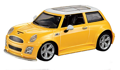 1/24 Mini Cooper Yellow