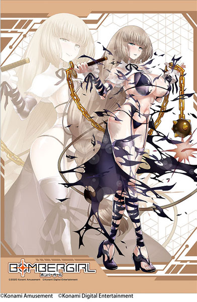 Bomber Girl B2 Wall Scroll Sepia