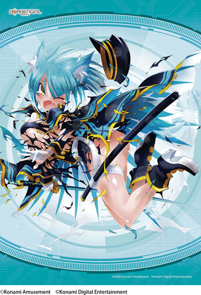 Bomber Girl Multipurpose Cloth Asagi