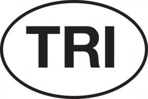 TRI Car Magnet