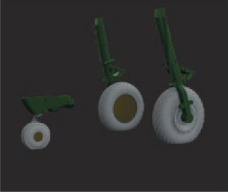 1/48 P-47D Wheel (For T)