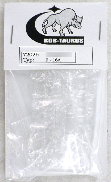 1/72 F-16A Canopy (For H)