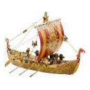 Paper Craft Ancient Russian Small Ship