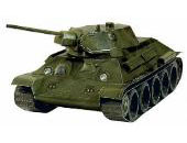 Paper Craft 1/35 T-34 Tank (Green)