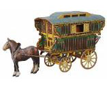 Paper Craft Vardo Gypsy Wagon