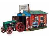 Paper Craft Tractor & Garage