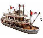 Paper Craft 1/56 Steamboat