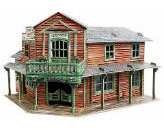 Paper Craft 1/56 Western Saloon