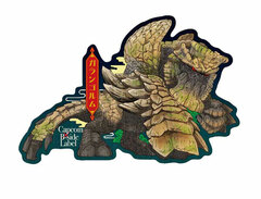 CAPCOM x B-SIDE LABEL Sticker Monster Hunter Garangolm (Art Work)
