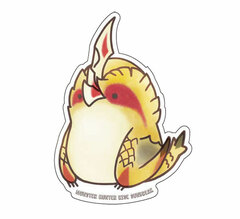CAPCOM x B-SIDE LABEL Sticker Monster Hunter Seregios (Fancy)
