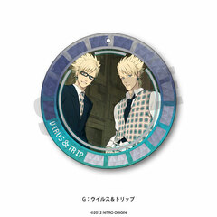 DRAMAtical Murder Acrylic Coaster G Virus & Trip