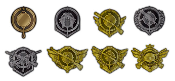 PUBG Pin Badge Collection
