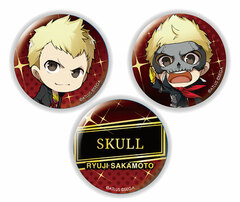 Chara-Forme Persona 5 The Royal Tin Badge Set Ryuji Sakamoto & Skull