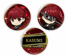 Chara-Forme Persona 5 The Royal Tin Badge Set Kasumi Yoshizawa & Kasumi