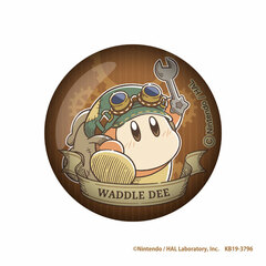 Kirby's Dreamy Gear Glass Magnet Waddle Dee