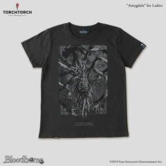Bloodborne x TORCH TORCH / T-shirt Collection: Amygdala Ink Black Ladies' M