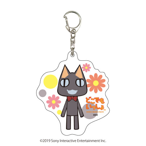 Acrylic Keychain Dokodemo Issho 02/ Kuro