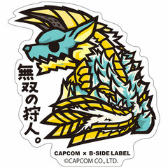 CAPCOM x B-SIDE LABEL Sticker Monster Hunter Unparalleled Hunter