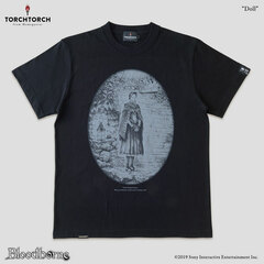 Bloodborne x TORCH TORCH / T-shirt Collection: Doll Black L