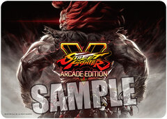 Character All Purpose Rubber Mat STREET FIGHTER V Shun Goku Satsu Ver.