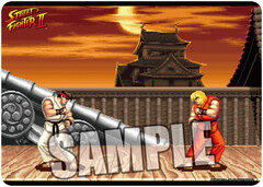 Character All Purpose Rubber Mat STREET FIGHTER II 