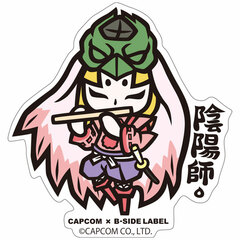 CAPCOM x B-SIDE LABEL Sticker Okami Ushiwaka Deformed