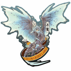 CAPCOM x B-SIDE LABEL Sticker Monster Hunter Velkhana